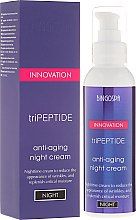 Przeciwstarzeniowy krem peptydowy do walki ze zmarszczkami na noc - BingoSpa Innovation TriPeptide Anti-Aging Night Cream — Zdjęcie N1