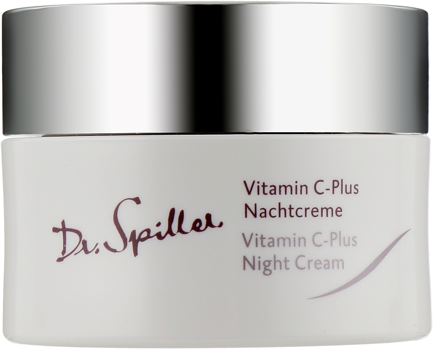 Krem do twarzy na noc z witaminą C - Dr. Spiller Vitamin C-Plus Night Cream — Zdjęcie N1