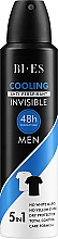 Kup Antyperspirant w sprayu - Bi-Es Men Cooling Anti-Perspirant Invisible