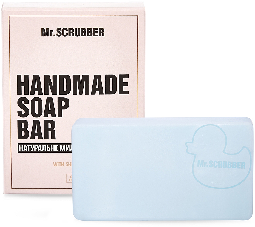 Ręcznie robione mydło Muślin - Mr.Scrubber Soap  — Zdjęcie N1