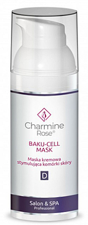 Krem-maska do twarzy z bakuchiolem - Charmine Rose Baku-Cell Mask — Zdjęcie N1