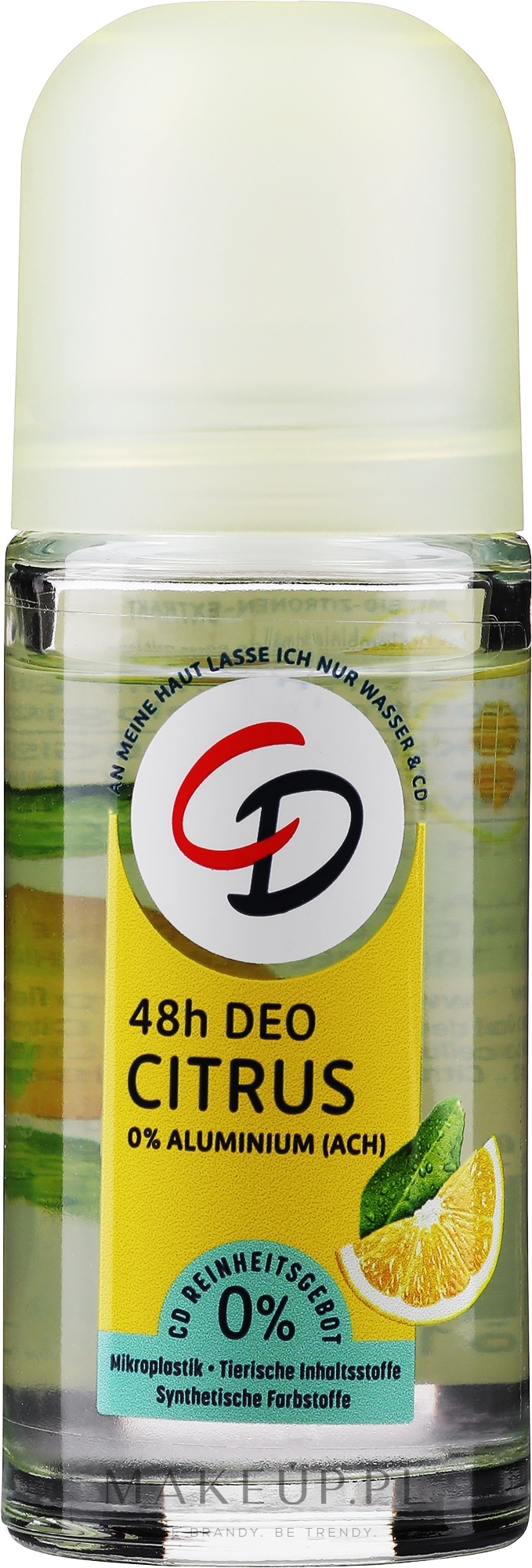 Dezodorant w kulce Cytrus - CD Deo 48h — Zdjęcie 50 ml