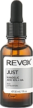 Złuszczające serum do twarzy - Revox Just Mandelic Acid 10% + HA Mild Exfoliating Serum — Zdjęcie N1