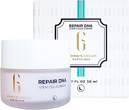 Kup WYPRZEDAŻ Odżywczo-regenerujący krem do twarzy na noc - Gemma's Dream Repair DNA Stem Cells Cream *