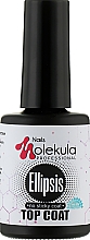 Nielepiący się top coat do paznokci - Nails Molekula Top Ellipsis No Sticky — Zdjęcie N1