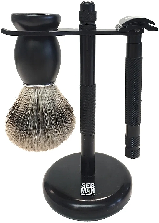 Zestaw do golenia - Sebastian Professional (razor/1pc + brush/1pc) — Zdjęcie N1