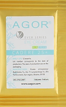 Kup Krem pod oczy 25+ - Agor Cadare Eye Cream (próbka)