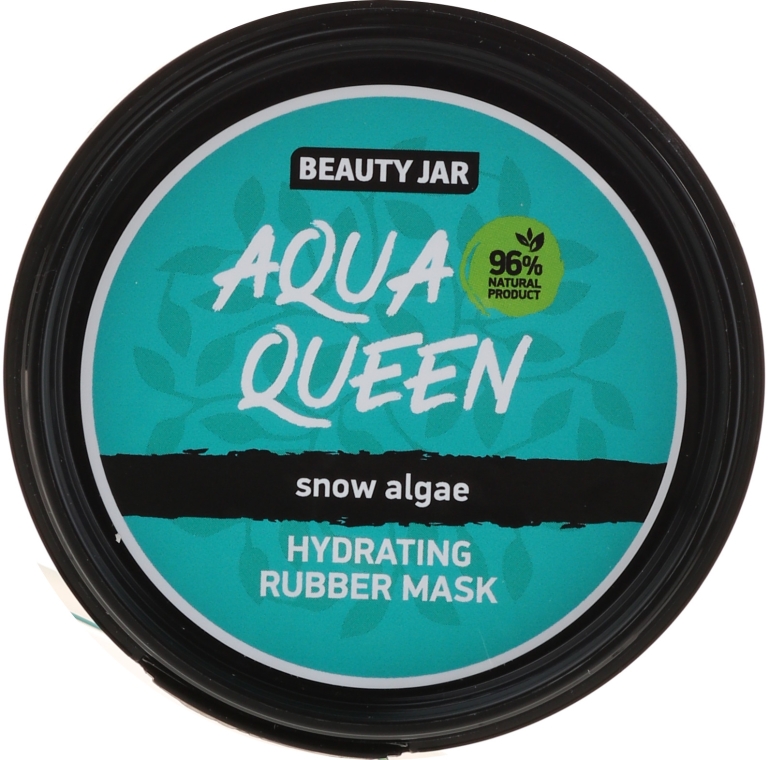 Nawilżająca maska do twarzy z ekstraktem z alg - Beauty Jar Face Care Aqua Queen Rubber Mask — Zdjęcie N2