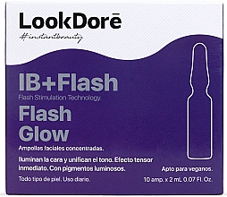 Kup Skoncentrowane serum w ampułkach do twarzy - LookDore IB+Flash Glow Ampoules