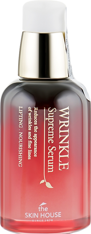 Liftingujące serum odżywcze do twarzy z żeń-szeniem - The Skin House Wrinkle Supreme Serum — Zdjęcie N3