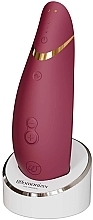 PRZECENA! Podciśnieniowy stymulator łechtaczki, bordowy - Womanizer Premium 2 Bordeaux * — Zdjęcie N2