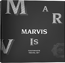 Kup Zestaw Toothpaste Travel Set - Marvis (toothpast/25ml + mouthwash/30ml + toothbrush/1pcs)