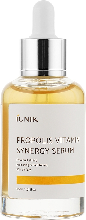 Witaminowe serum synergiczne do twarzy z propolisem - iUNIK Propolis Vitamin Synergy Serum  — Zdjęcie N1