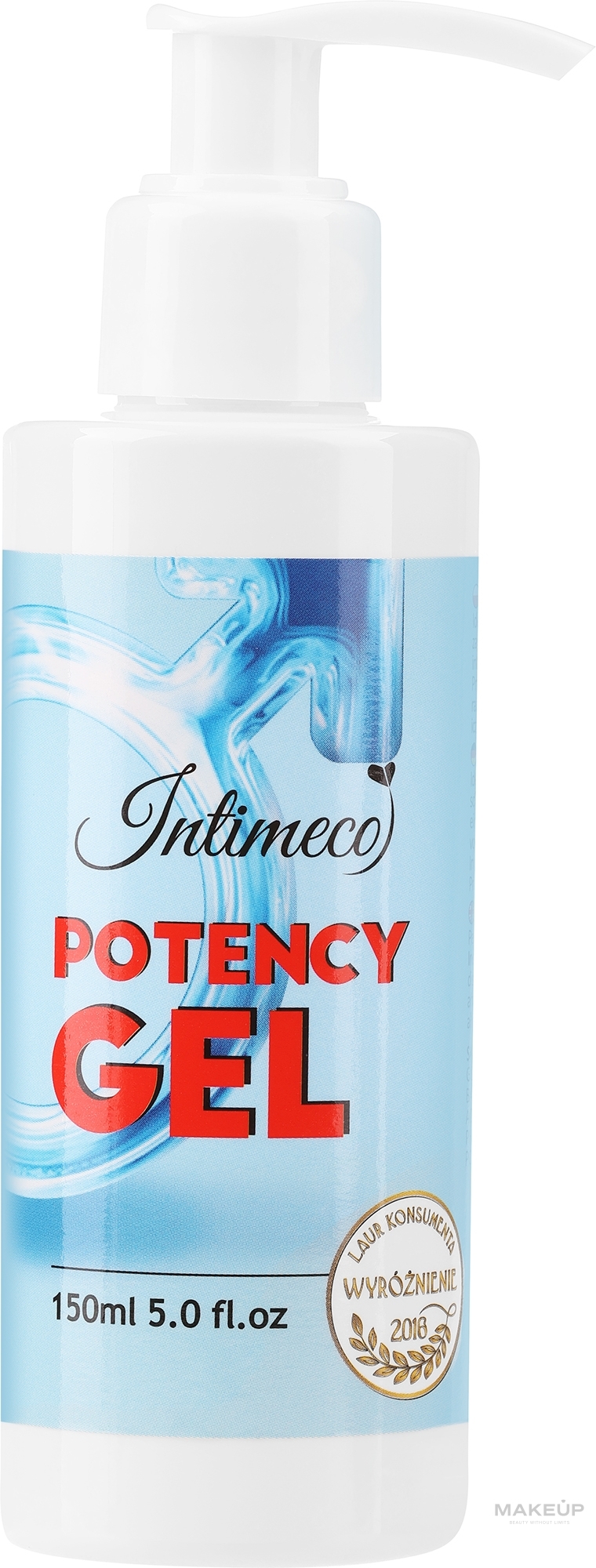 Żel intymny na potencję dla mężczyzn - Intimeco Potency Gel — Zdjęcie 150 ml