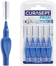 Kup Szczoteczki międzyzębowe 2,0 mm, 5 szt., niebieskie - Curaprox Curasept Proxi Treatment T20 Soft Blue