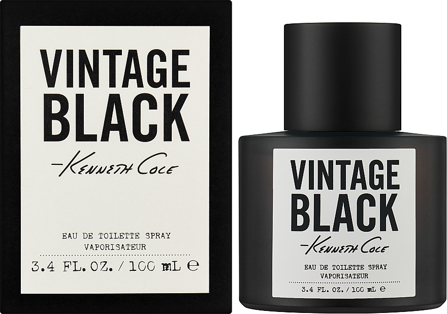 Kenneth Cole Vintage Black - Woda toaletowa — Zdjęcie N2