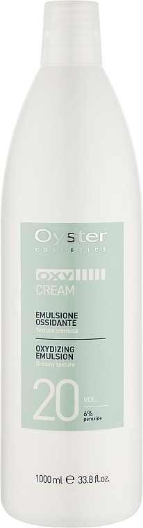 Utleniacz 20 vol. 6% - Oyster Cosmetics Oxy Cream Oxydant — Zdjęcie N2