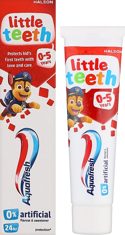 Pasta do zębów dla dzieci - Aquafresh Little Teeth Paw Patrol  — Zdjęcie N2