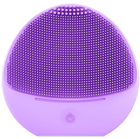 Silikonowa szczoteczka soniczna do twarzy, lawendowa - Purederm Sonic Face Brush Lavender — Zdjęcie N1