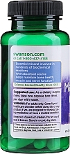 Suplement mineralny Magnesium Orotate 40 mg, 60 szt - Swanson Ultra Magnesium Orotate — Zdjęcie N2