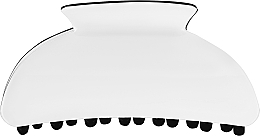 Spinka do włosów krab, biała, 28458 - Top Choice Hair Claw — Zdjęcie N1