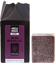 Kostka zapachowa do domu - Arganove Solid Perfume Cube Musk Mukhallat — Zdjęcie N2