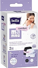 Kup Majtki poporodowe wielokrotnego użytku, 2 sztuki, XL, białe+czarne - Bella Mamma Comfort Multiple-Use Mesh Panties