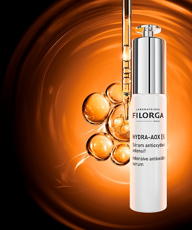 Intensywnie antyoksydacyjne serum do twarzy - Filorga HYDRA-AOX [5] Intensive Antioxidant Serum — Zdjęcie N7