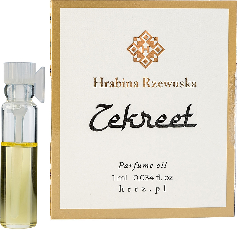 PREZENT! Hrabina Rzewuska Zekreet - Perfumy w olejku (mini) — Zdjęcie N1