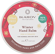 Kup Zimowy balsam do rąk z masłem shea i cynamonem do skóry normalnej i suchej - Ikarov Winter Hand Balm Shea & Cinnamon