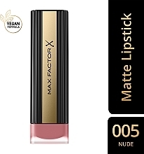 PRZECENA! Matowa szminka do ust - Max Factor Colour Elixir Matte * — Zdjęcie N7