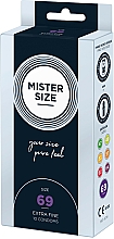 Prezerwatywy lateksowe, rozmiar 69, 10 szt. - Mister Size Extra Fine Condoms — Zdjęcie N2