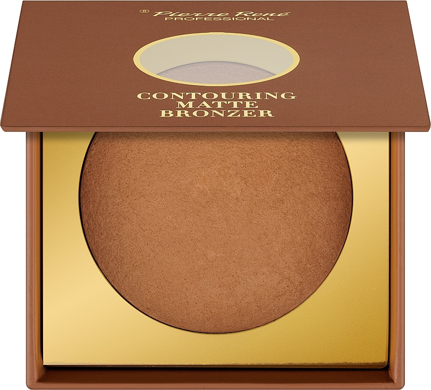 Puder brązujący z efektem matującym - Pierre Rene Contouring Matte Bronzer — Zdjęcie N1