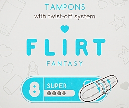 Kup Tampony Super, 8szt	 - Fantasy Flirt
