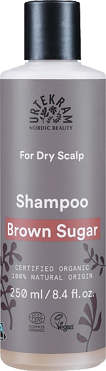 PRZECENA! Organiczny szampon z brązowym cukrem do suchej skóry głowy - Urtekram Brown Sugar Shampoo Dry Scalp * — Zdjęcie N1