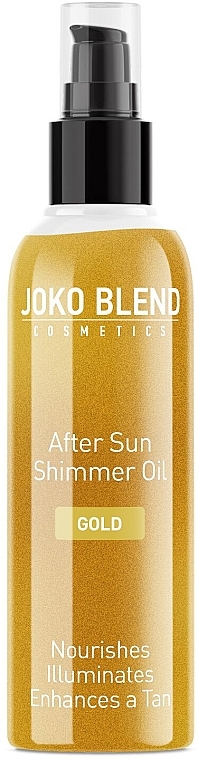 Olejek po opalaniu z połyskiem - Joko Blend After Sun Shimmer Oil — Zdjęcie N1