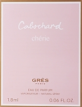 Gres Cabochard Cherie - Woda perfumowana (próbka) — Zdjęcie N1