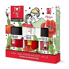 Zestaw - Moyra Mom+Me Family Kit No. 02 (3x7ml) — Zdjęcie N1