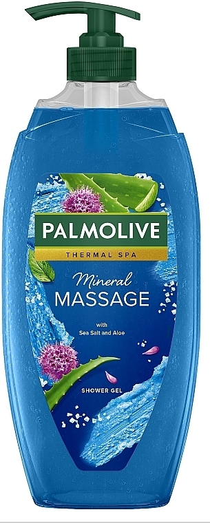 Żel pod prysznic z solą morską i aloesem - Palmolive Thermal SPA Wellness Massage — Zdjęcie N3