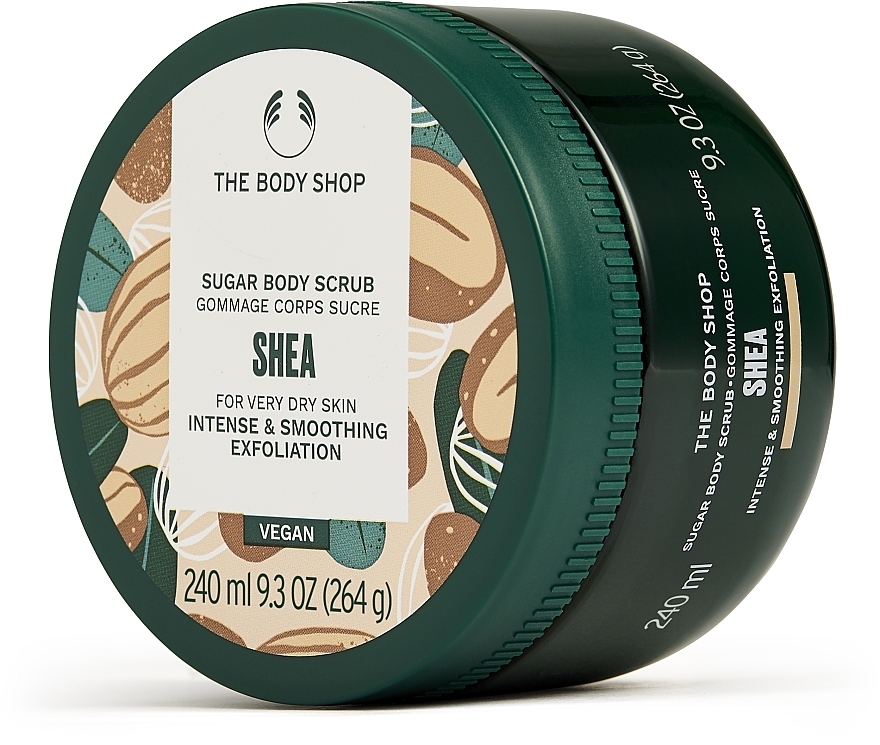 Kremowy peeling do ciała Masło shea - The Body Shop Shea Exfoliating Sugar Body Scrub — Zdjęcie N4