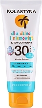 Kup Krem ochronny dla dzieci i niemowląt - Kolastyna SPF30 Ochrona 4D
