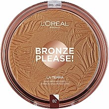 Bronzer do twarzy - L'Oréal Paris La Terra Joli Bronze Bronzer — Zdjęcie N1