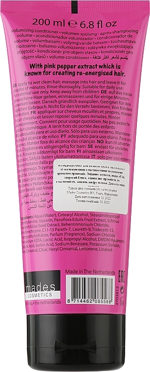 Odżywka do włosów zwiększająca objętość - Mades Cosmetics Recipes Spicy Sensation Volume Conditioner — Zdjęcie N2