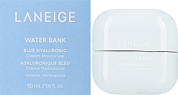 Nawilżający krem do twarzy z hialuronem - Laneige Water Bank Blue Hyaluronic Cream Moisturizer Hydrate and Nourish — Zdjęcie N3