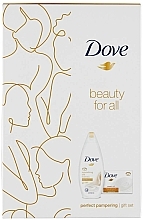 Zestaw - Dove Perfect Pampering Gift Set (sh/gel/250ml + soap/100g) — фото N1