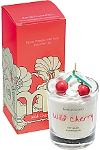 Kup Świeca zapachowa w szkle - Bomb Cosmetics Piped Candle Wild Cherry