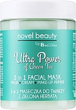 Kup 3 w 1 maseczka do twarzy z zieloną herbatą - Fergio Bellaro Novel Beauty Ultra Power Facial Mask