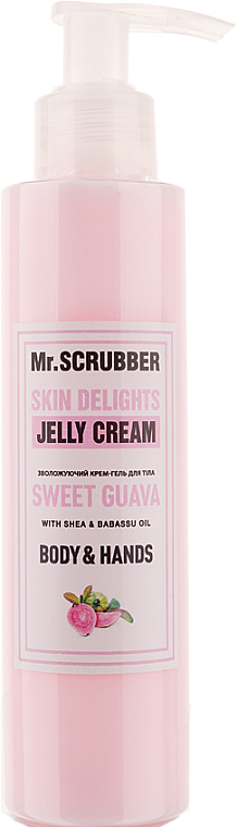 Żelowy krem do ciała i rąk Słodka guawa - Mr.Scrubber Body & Hands Cream — Zdjęcie N1