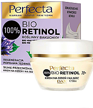 Kup Silnie przeciwzmarszczkowy krem na dzień i na noc 70+ - Perfecta Bio Retinol 70+ Anti-Wrinkle Day And Night Cream-Firming