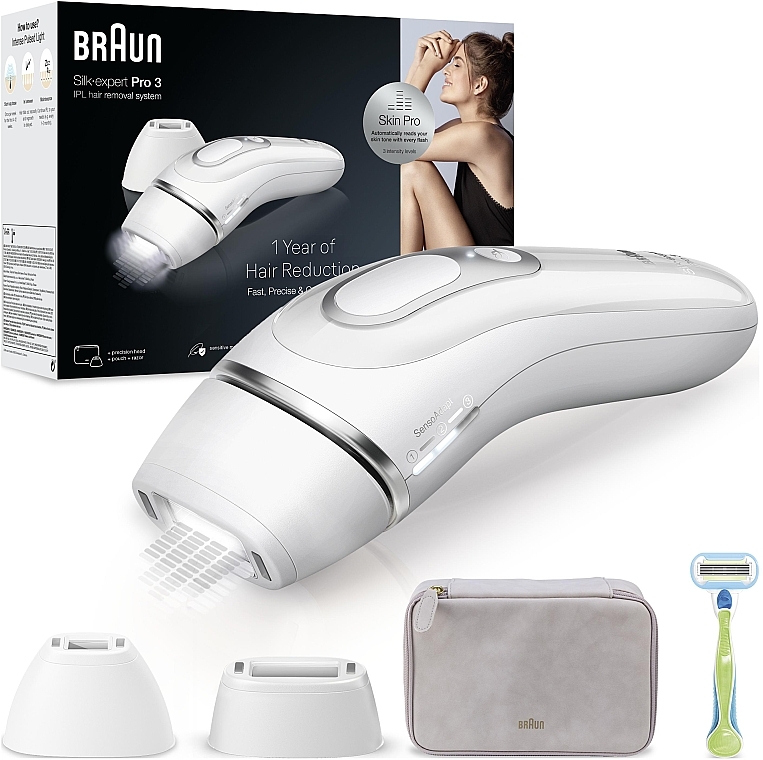 Fotoepilator - Braun Silk-expert Pro 3 PL 3132 + GIL Venus — Zdjęcie N3